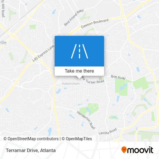 Mapa de Terramar Drive