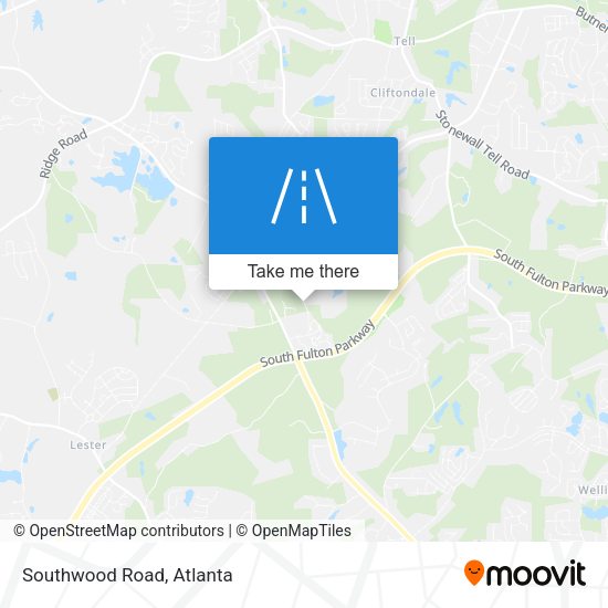 Mapa de Southwood Road