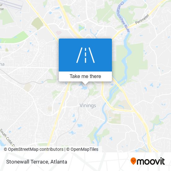 Mapa de Stonewall Terrace