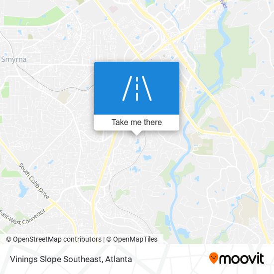 Vinings Slope Southeast map