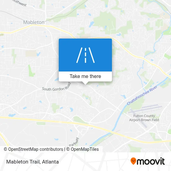 Mableton Trail map