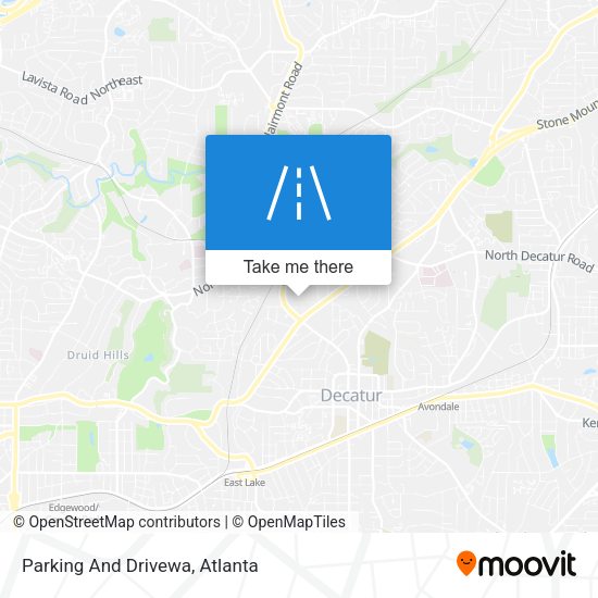 Parking And Drivewa map