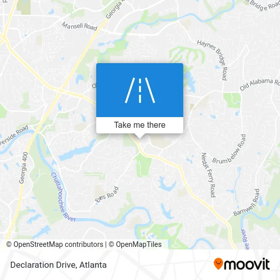 Declaration Drive map