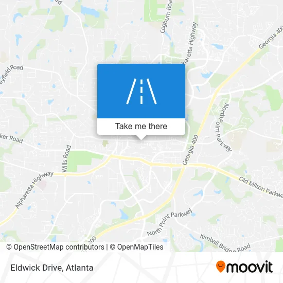 Eldwick Drive map