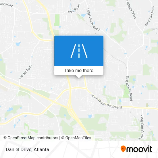 Daniel Drive map