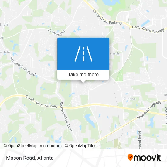 Mason Road map