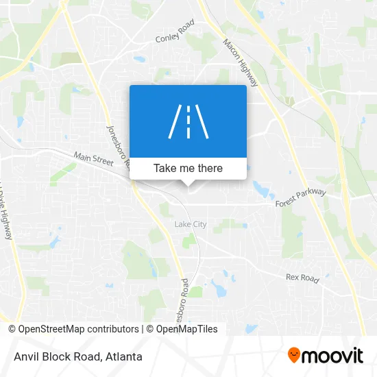 Anvil Block Road map