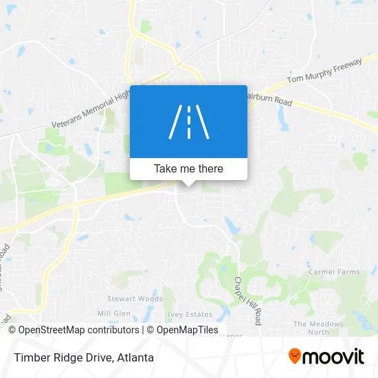 Timber Ridge Drive map