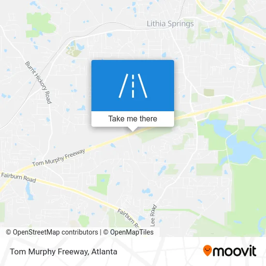 Tom Murphy Freeway map