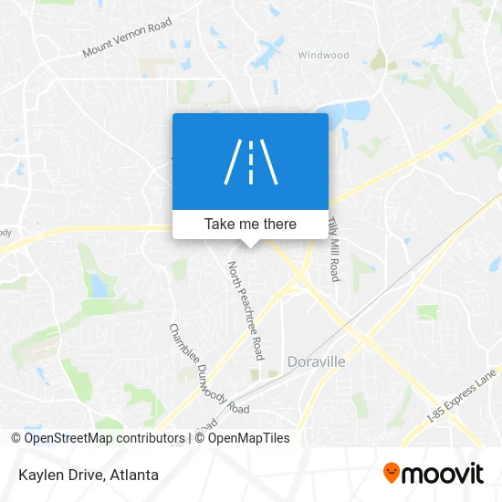 Kaylen Drive map