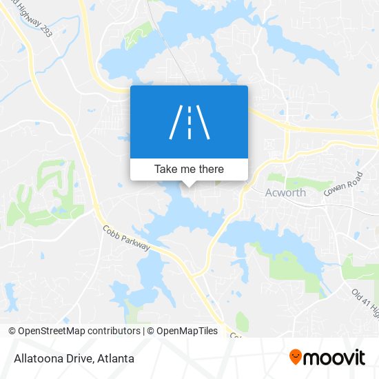 Mapa de Allatoona Drive