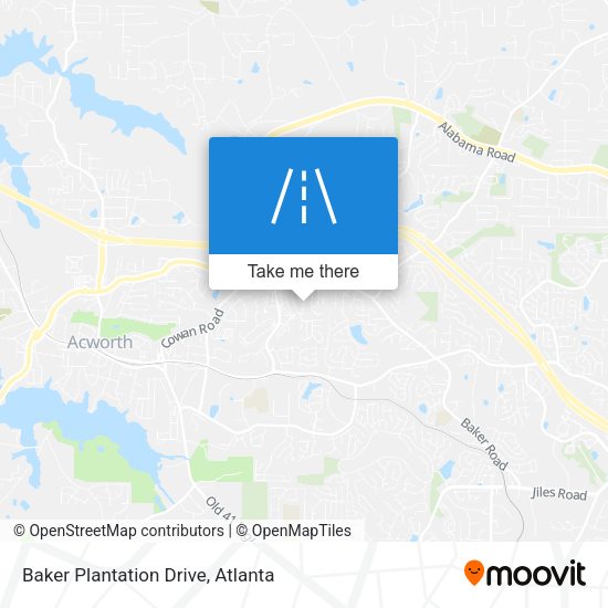 Mapa de Baker Plantation Drive