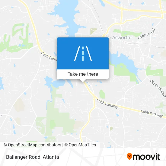 Ballenger Road map
