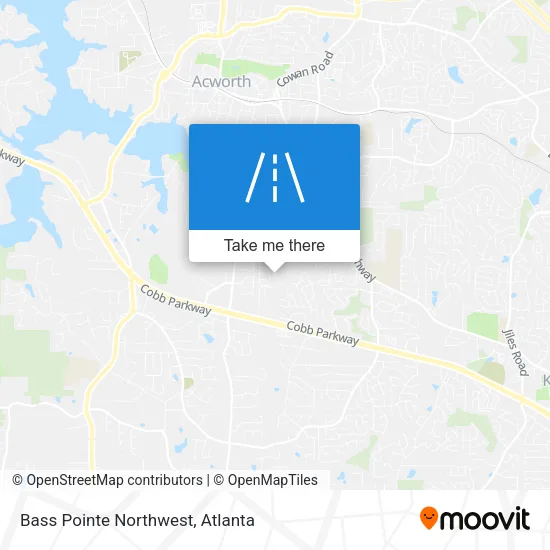 Bass Pointe Northwest map