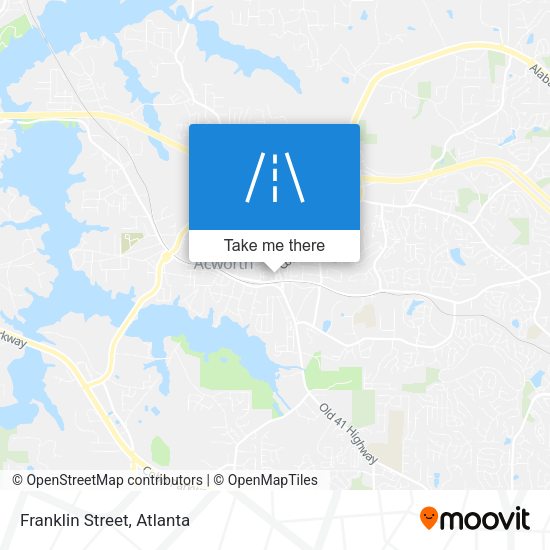 Mapa de Franklin Street