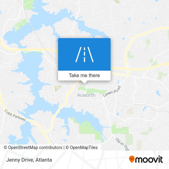 Jenny Drive map