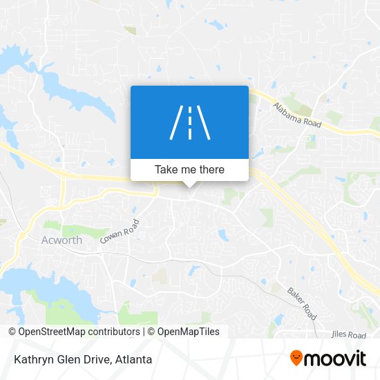 Mapa de Kathryn Glen Drive