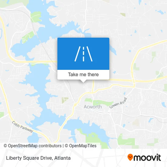 Liberty Square Drive map