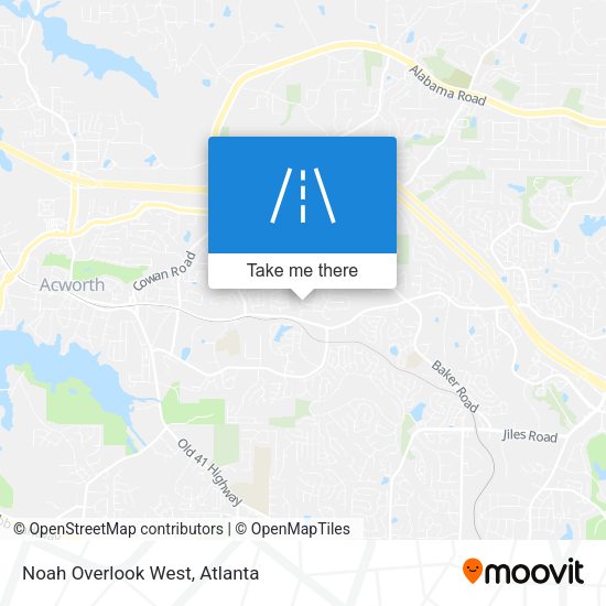 Mapa de Noah Overlook West