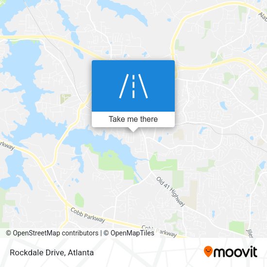 Mapa de Rockdale Drive