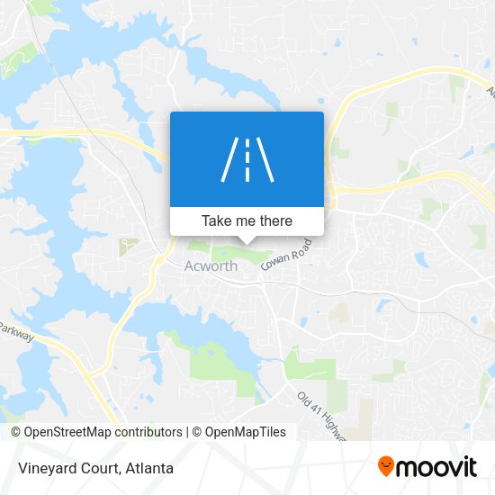 Mapa de Vineyard Court