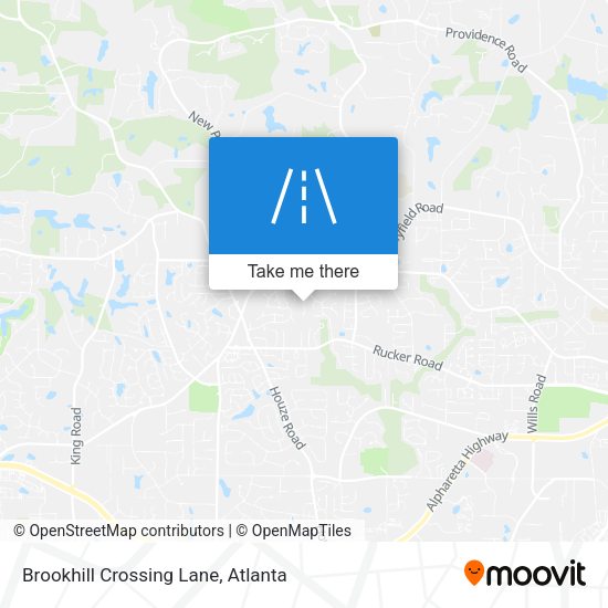 Mapa de Brookhill Crossing Lane