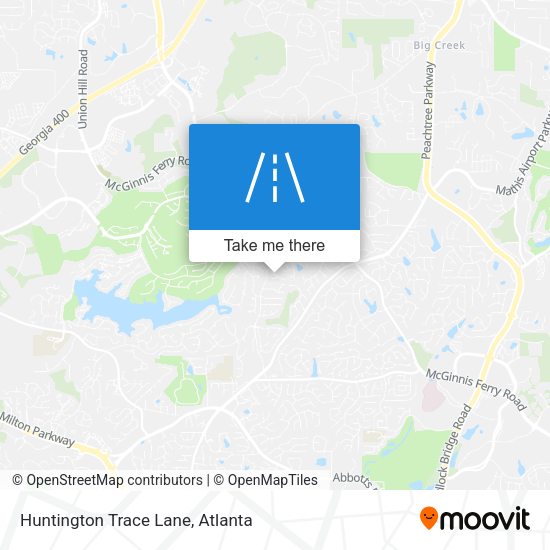 Mapa de Huntington Trace Lane
