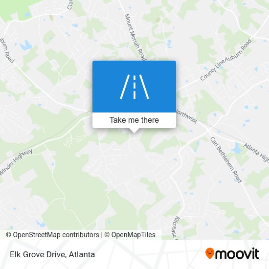 Mapa de Elk Grove Drive
