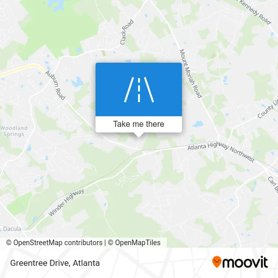 Greentree Drive map
