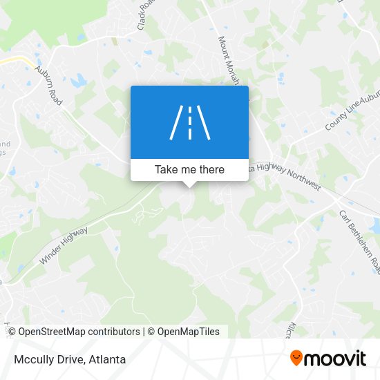 Mccully Drive map