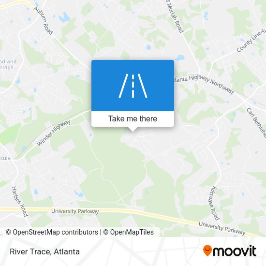 Mapa de River Trace