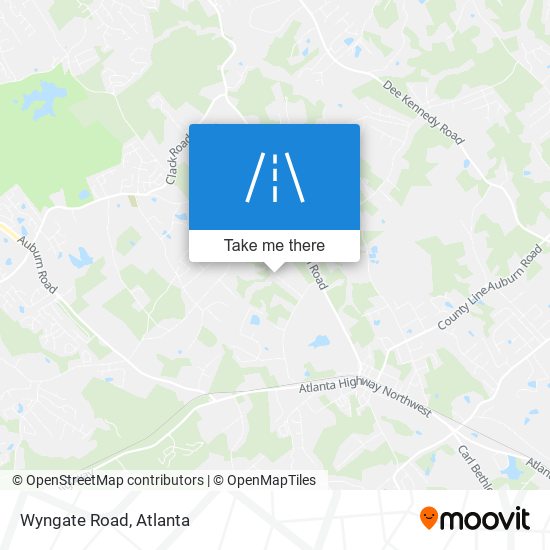 Mapa de Wyngate Road