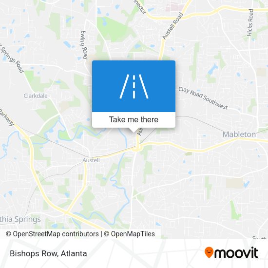 Mapa de Bishops Row