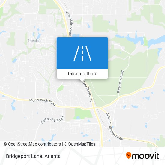 Mapa de Bridgeport Lane