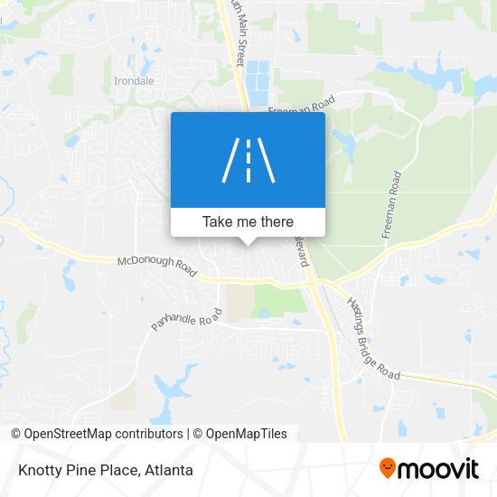 Mapa de Knotty Pine Place
