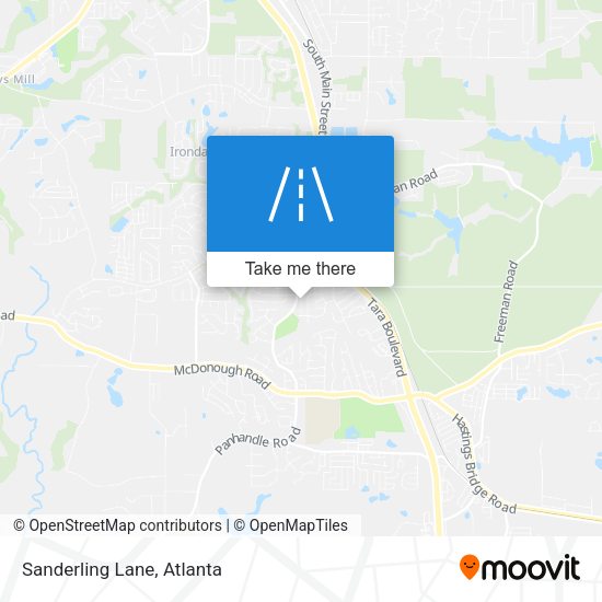 Mapa de Sanderling Lane