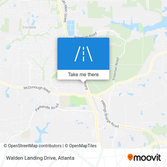 Walden Landing Drive map