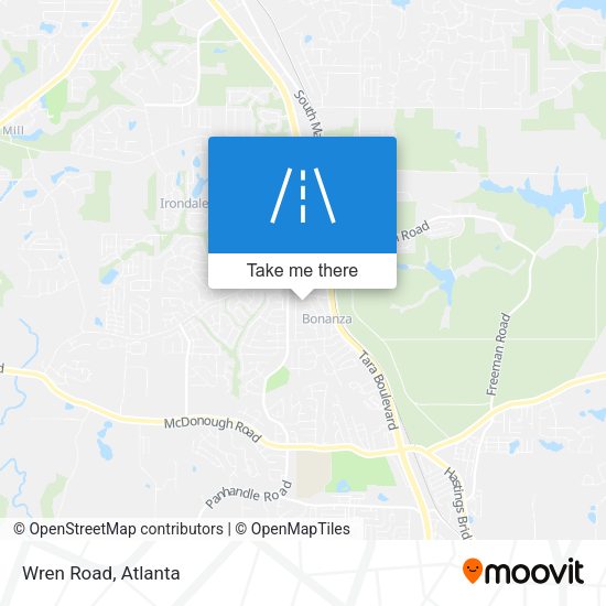 Mapa de Wren Road