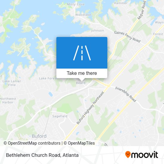 Mapa de Bethlehem Church Road