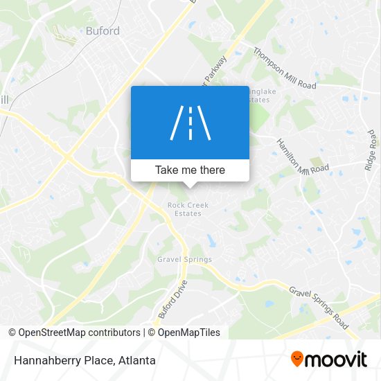Mapa de Hannahberry Place