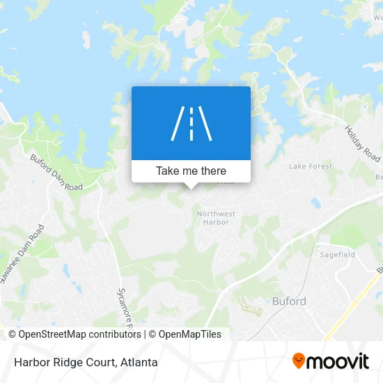 Harbor Ridge Court map