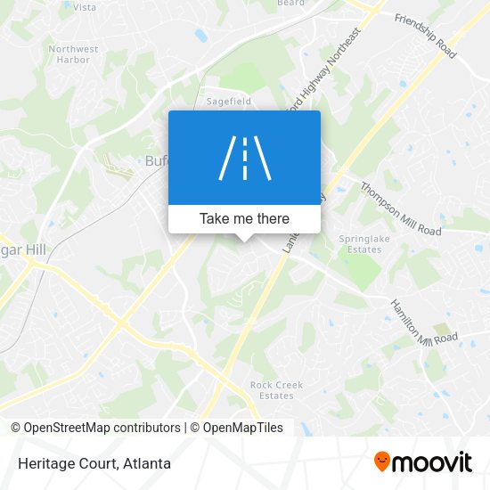 Mapa de Heritage Court