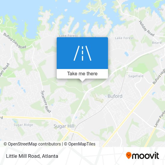 Mapa de Little Mill Road