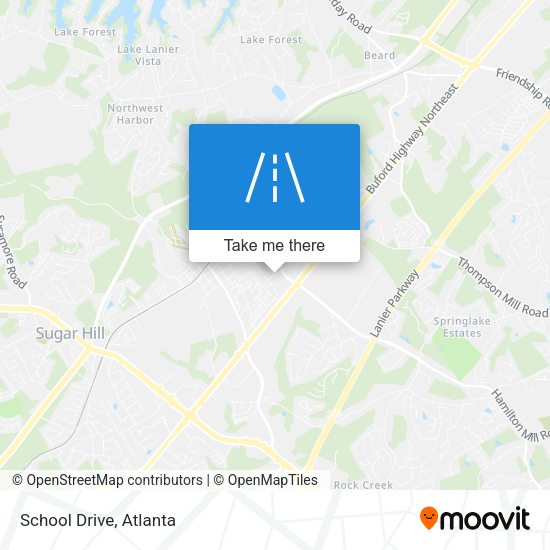 School Drive map