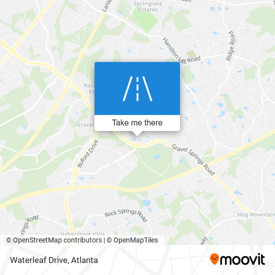 Waterleaf Drive map