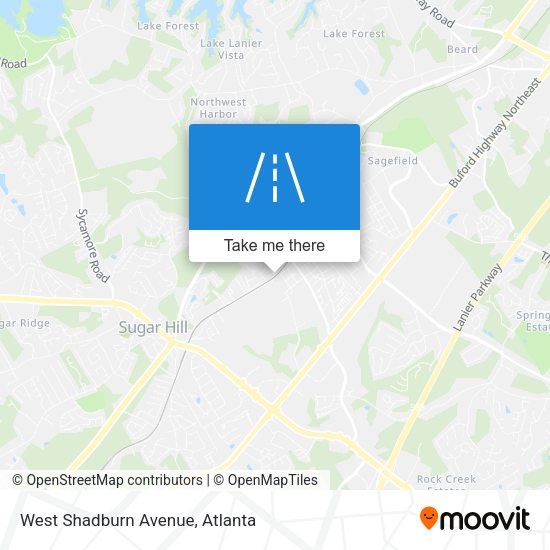 Mapa de West Shadburn Avenue