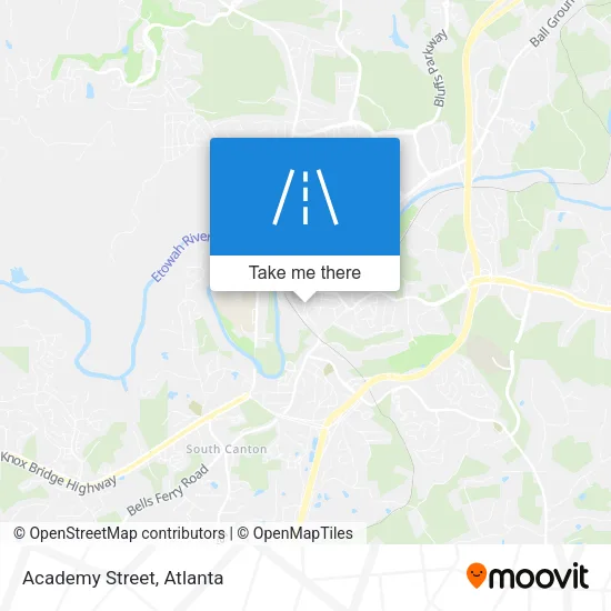 Academy Street map