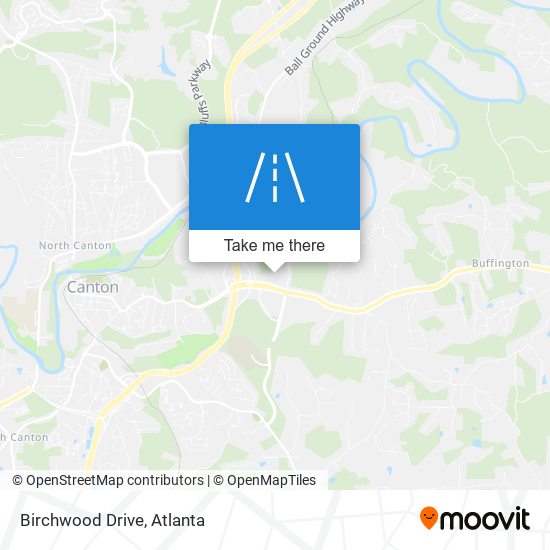 Mapa de Birchwood Drive