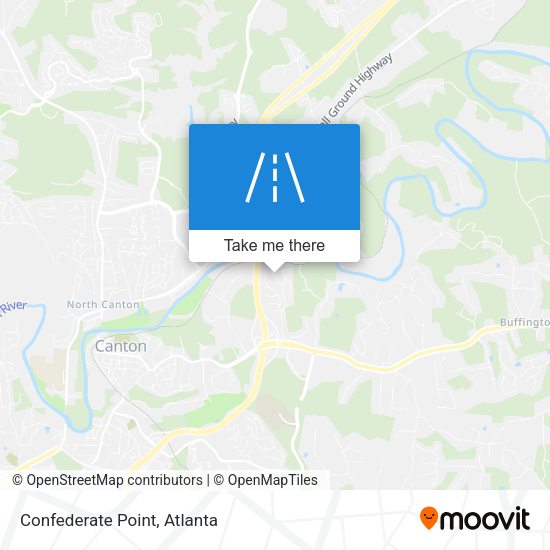 Mapa de Confederate Point