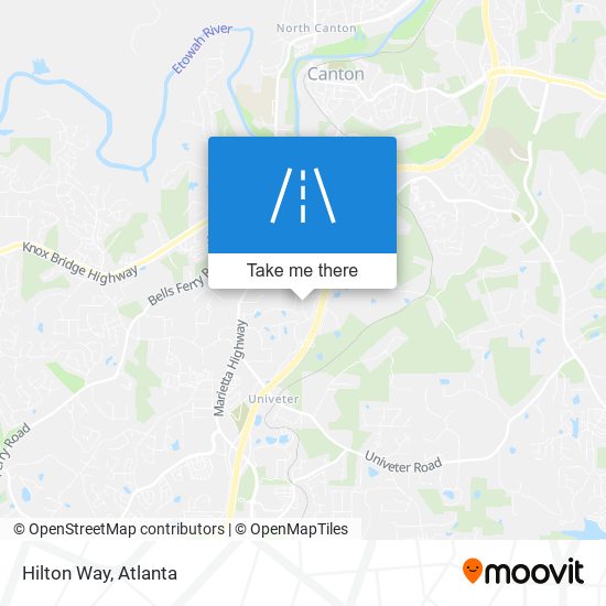 Mapa de Hilton Way